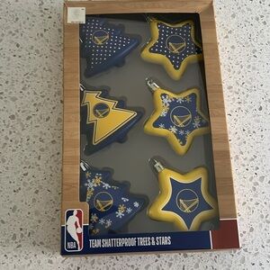 Golden State Warriors NBA team ornaments